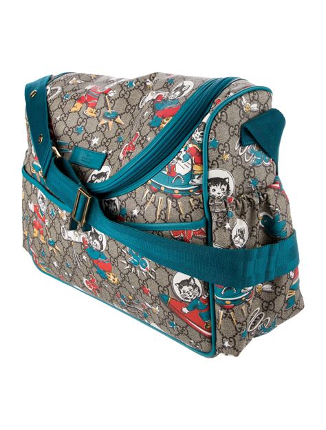 cats in space gucci diaper bag|Gucci GG Supreme Space Cats Diaper Bag .